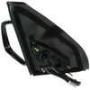 DOOR MIRROR LH POWER NON-FOLDAWAY GLOSS BLACK PTM  REPLACEMENT FOR TOYOTA MATRIX 2006 PARTSLINK NUMBER TO1320207
