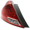 TAIL LAMP LH LED TYPE HQ REPLACEMENT FOR HONDA ACCORD COUPE 2007 PARTSLINK NUMBER  HO2818132