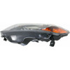 HEAD LAMP LH BLACK HOUSING HQ REPLACEMENT FOR HONDA CIVIC COUPE 2007 PARTSLINK NUMBER  HO2518111