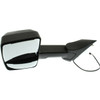 DOOR MIRROR LH POWER W/DUAL HTD/5 SLOT PLUG/LONG ARM W/O SIGNAL  REPLACEMENT FOR CHEVROLET VAN CHEVY EXPRESS 2009 PARTSLINK NUMBER  GM1320530