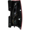 TAIL LAMP LH EXCLUDE DENALI W/RED OUTER LENS HQ REPLACEMENT FOR GMC YUKON XL 2007 PARTSLINK NUMBER  GM2800204