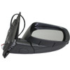 DOOR MIRROR RH POWER HTD TEXTURED WITH WHITE 6 HOLE/5 PIN CONNECTOR   REPLACEMENT FOR CHRYSLER TOWN AND COUNTRY 2009 PARTSLINK NUMBER  CH1321370