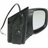 DOOR MIRROR RH POWER HTD TEXTURED WITH WHITE 6 HOLE/5 PIN CONNECTOR   REPLACEMENT FOR CHRYSLER TOWN AND COUNTRY 2009 PARTSLINK NUMBER  CH1321370