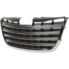 GRILLE CHROME/DARK GRAY TOURING/LTD   REPLACEMENT FOR CHRYSLER TOWN AND COUNTRY 2009 PARTSLINK NUMBER  CH1200309