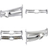 GRILLE MOULDING CHROME REPLACEMENT FOR HONDA PILOT 2007 PARTSLINK NUMBER  HO1210121