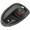 DOOR HANDLE FR LH INNER TEXTURED BLACK  REPLACEMENT FOR TOYOTA YARIS HATCHBACK 2006 PARTSLINK NUMBER TO1352152