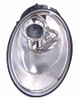 HEAD LAMP LH HALOGEN CAPA  REPLACEMENT FOR VOLKSWAGEN BEETLE 2006 PARTSLINK NUMBER VW2518109C