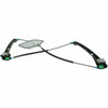 WINDOW REGULATOR FR RH POWER FOR 2 DOOR REPLACEMENT FOR VOLKSWAGEN GTI 2006 PARTSLINK NUMBER 	VW1351110