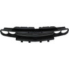 GRILLE MATTE BLACK W/SILVER TRIM  REPLACEMENT FOR DODGE CHALLENGER 2009 PARTSLINK NUMBER  CH1200338