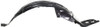 FENDER LINER LH SH MODEL REPLACEMENT FOR ACURA TL 2011 PARTSLINK NUMBER AC1248126