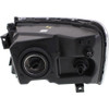 HEAD LAMP RH W/BLACK BEZEL   REPLACEMENT FOR DODGE DAKOTA PICKUP 2009 PARTSLINK NUMBER  CH2519127