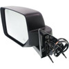 DOOR MIRROR LH POWER HTD    REPLACEMENT FOR DODGE NITRO 2009 PARTSLINK NUMBER  CH1320278