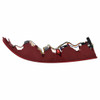 TAIL LAMP RH LOWER MOUNTED ON BUMPER CAPA REPLACEMENT FOR AUDI Q7 2011 PARTSLINK NUMBER  AU2805103C