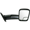 DOOR MIRROR RH MANUAL W/TOW TEXTURED   REPLACEMENT FOR DODGE PICKUP DODGE RAM MEGA  CAB  2009 PARTSLINK NUMBER  CH1321227