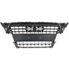 GRILLE BLACK W/BLACK FRAME  REPLACEMENT FOR AUDI A4 2012 PARTSLINK NUMBER  	AU1200117