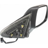 DOOR MIRROR RH POWER TEXTURED REPLACEMENT FOR JEEP  GRAND CHEROKEE 2007 PARTSLINK NUMBER  CH1321244