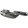 GRILLE CHROME/BLACK REPLACEMENT FOR KIA MAGENTIS (CANADA) 2007 PARTSLINK NUMBER  KI1200122