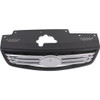 GRILLE CHROME/BLACK REPLACEMENT FOR KIA RIO SEDAN 2007 PARTSLINK NUMBER  KI1200129
