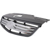 GRILLE CHROME/BLACK REPLACEMENT FOR KIA RIO SEDAN 2007 PARTSLINK NUMBER  KI1200129
