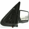 DOOR MIRROR RH POWER HTD PUDDLE LAMP MANUAL FOLDING TEXTURED   REPLACEMENT FOR FORD EXPEDITION 2009 PARTSLINK NUMBER  FO1321364