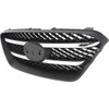 GRILLE CHROME/BLACK REPLACEMENT FOR KIA RONDO 2007 PARTSLINK NUMBER  KI1200131
