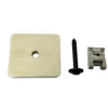 BUMPER MOULDING FR BRACKET LH/RH   REPLACEMENT FOR FORD EXPLORER LIMITED 2009 PARTSLINK NUMBER  FO1032104