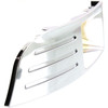 FOG LAMP BEZEL FR LH CHROME   REPLACEMENT FOR FORD FLEX 2009 PARTSLINK NUMBER  FO2598105