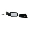 DOOR MIRROR RH MANUAL USA BUILT W/TEXTURED COVER WITH 4 RIDGES PATTERN ON TOP OF COVER   REPLACEMENT FOR FORD FOCUS 2009 PARTSLINK NUMBER  FO1321316