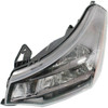 HEAD LAMP LH BLACK/CHROME TRIM CPE 09-10/SDN SES 10-11 CAPA   REPLACEMENT FOR FORD FOCUS 2009 PARTSLINK NUMBER  FO2502269C