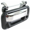 TAILGATE HANDLE CHROME/BLACK   REPLACEMENT FOR FORD PICKUP FORD LIGHTDUTY(F150) 2009 PARTSLINK NUMBER  FO1915121