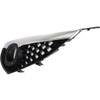 GRILLE SDN STD W/CHROME MOULDING REPLACEMENT FOR MAZDA MAZDA 3 2007 PARTSLINK NUMBER  MA1200186