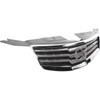 GRILLE BLACK W/CHROME FRAME REPLACEMENT FOR NISSAN MAXIMA 2007 PARTSLINK NUMBER  NI1200227