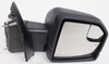 DOOR MIRROR RH POWER HTD TEXTURED W/SIGNAL/PUDDLE LAMP/SPOT LAMP/TEMPERATURE REPLACEMENT FOR FORD PICKUP F150-2015-2020 2020 PARTSLINK NUMBER FO1321655