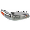 HEAD LAMP RH W/CORNERING LAMP HQ REPLACEMENT FOR BUICK REGAL 2000 PARTSLINK NUMBER GM2503182