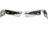 BUMPER FACE BAR RR LH/RH (SET) CHROME STEEL W/O SENSOR HOLES REPLACEMENT FOR FORD PICKUP FORD SUPERDUTY-1997-2020(F250-F350) 2020 PARTSLINK NUMBER FO1102386