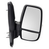 DOOR MIRROR RH POWER TEXTURED SHORT ARM 12 PIN CONNECTOR W/SIGNAL/BLIND SPOT/POWER FOLD FOR LOW ROOF REPLACEMENT FOR FORD TRANSIT T-150 CREW VAN 2020 PARTSLINK NUMBER FO1321651