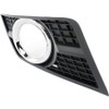 FOG LAMP BEZEL FR RH W/CHROME MOLDING REPLACEMENT FOR  CADILLAC SRX 2010 PARTSLINK NUMBER GM1039125