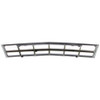 GRILLE LOWER CENTER (BUMPER GRILLE) MATTE-DARK GRAY W/CHROME MOULDING REPLACEMENT FOR  CADILLAC SRX 2010 PARTSLINK NUMBER GM1036129
