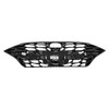 GRILLE FR GLOSS BLACK W/O SENSOR/CAMERA FITS SEL/SEL PLUS/SPRT MODELS REPLACEMENT FOR HYUNDAI SONATA 2020 PARTSLINK NUMBER HY1200230