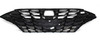 GRILLE FR GLOSS BLACK W/O SENSOR/CAMERA FITS SEL/SEL PLUS/SPRT MODELS REPLACEMENT FOR HYUNDAI SONATA 2020 PARTSLINK NUMBER HY1200230