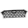 GRILLE FR PTD BLACK CHROME MOLDING W/CAMERA REPLACEMENT FOR HYUNDAI TUCSON 2020 PARTSLINK NUMBER HY1200234