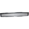 GRILLE UPPER CHROME W/BLACK FRAME REPLACEMENT FOR CHEVROLET SUBURBAN 2010 PARTSLINK NUMBER GM1200563