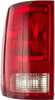 TAIL LAMP LH BULB TYPE STANDARD LAMP HQ REPLACEMENT FOR DODGE PICKUP DODGE RAM 1500 - 2002-2010 2010 PARTSLINK NUMBER CH2818124