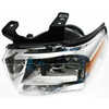 HEAD LAMP LH CHROME BEZEL CAPA REPLACEMENT FOR  FORD EXPEDITION EL 2010 PARTSLINK NUMBER FO2502226C