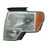 HEAD LAMP LH EXCEPT HARLEY DAVIDSON SVT W/CHROME TRIM CAPA REPLACEMENT FOR  FORD PICKUP FORD LIGHTDUTY - 1997-2014 (F150) 2010 PARTSLINK NUMBER FO2502287C