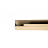 TAILGATE MOULDING UPPER BROWN (W/O INTEGRATED STEP) REPLACEMENT FOR  FORD PICKUP FORD SUPERDUTY - 1997-2020 (F250-F350) 2010 PARTSLINK NUMBER FO1904105