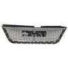 GRILLE MATTE-BLACK W/CHROME MLDG REPLACEMENT FOR GMC ACADIA  2010 PARTSLINK NUMBER GM1200585