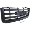 GRILLE MATTE-BLACK 3 HORIZONTAL BLACK BARS W/BLACK FRAME EXCLUDE DENALI REPLACEMENT FOR GMC PICKUP GMC SIERRA -1500 99-13 2500-3500 99-10 2010 PARTSLINK NUMBER GM1200583