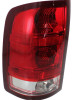 TAIL LAMP LH 2ND DESIGN W/O DARK RED TRIM W/SMALL BACK-UP BULB EXCLUDE BASE/DUALLY MODEL CAPA REPLACEMENT FOR GMC PICKUP GMC SIERRA -1500 99-13 2500-3500 99-10 2010 PARTSLINK NUMBER GM2800250C