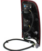 TAIL LAMP LH 2ND DESIGN W/O DARK RED TRIM W/SMALL BACK-UP BULB EXCLUDE BASE/DUALLY MODEL HQ REPLACEMENT FOR GMC PICKUP GMC SIERRA -1500 99-13 2500-3500 99-10 2010 PARTSLINK NUMBER GM2800250